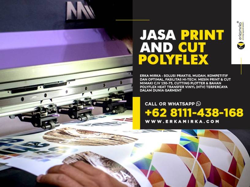 Jasa Print Polyflex Jakarta, Polyflex Sablon